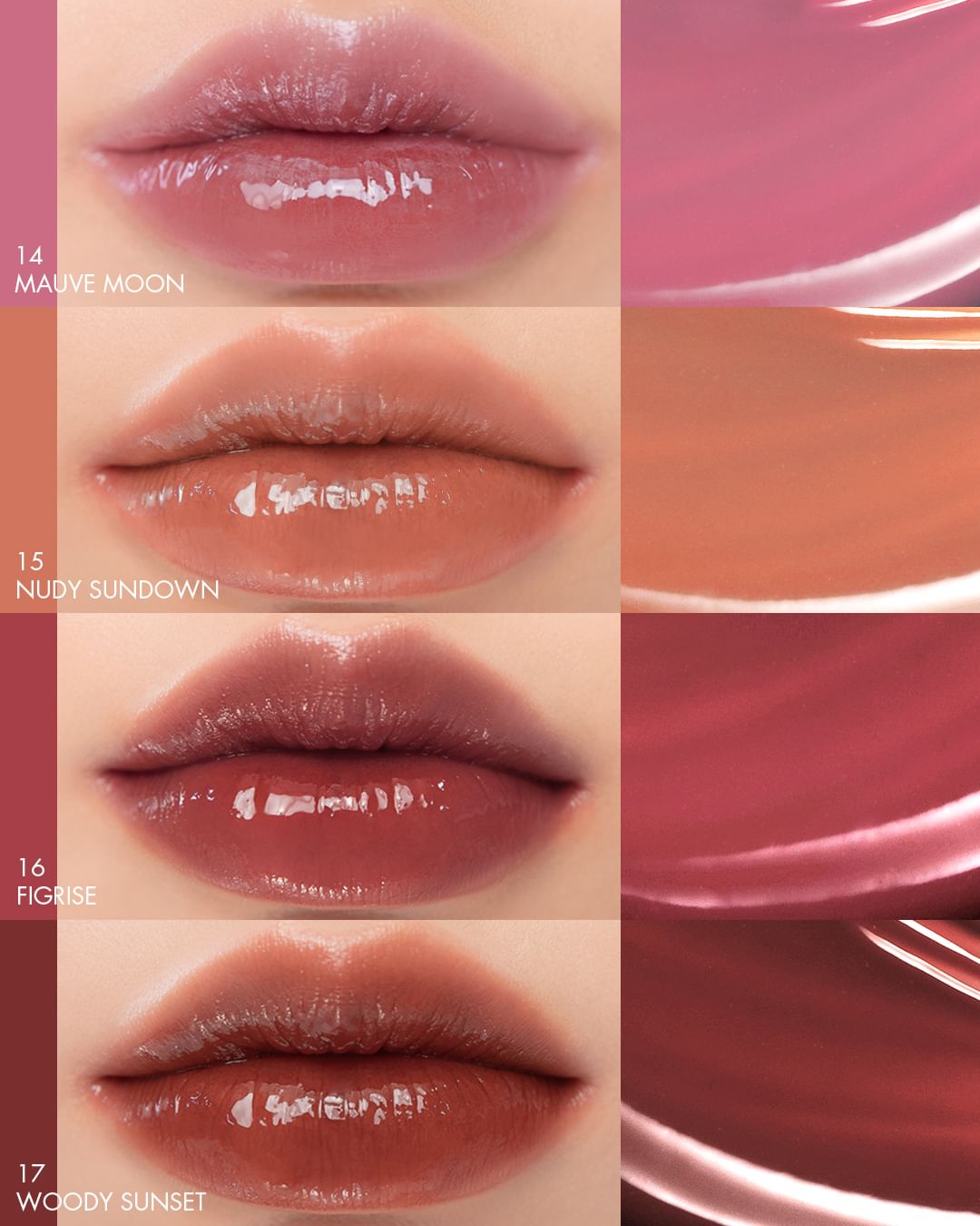 Glasting water tint Sunset Collection
